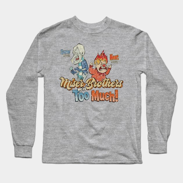 Miser Brothers 1974 Long Sleeve T-Shirt by Baharnis